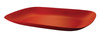 MOIRE - Czerwona prostokątna taca 45x34cm ALESSI