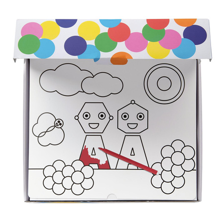 ALESSINI - zestaw naczyń dla dzieci Proust, 3 elementy ALESSI