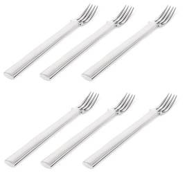 RUNDES MODELL - zestaw 6 widelców stołowych ALESSI