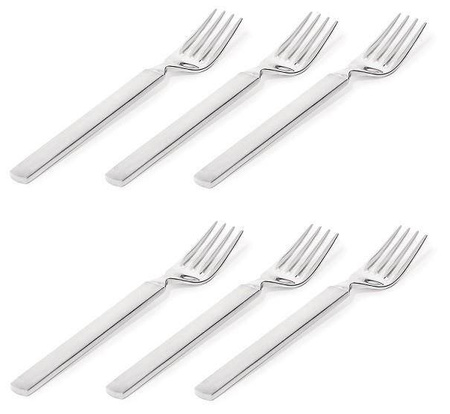 DRY - zestaw 6 widelczyków deserowych ALESSI