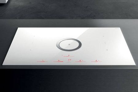 NIKOLATESLA SWITCH WH/F/83 biała płyta indukcyjna z pochłaniaczem ELICA