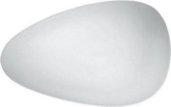 COLOMBINA - zestaw 2 białych talerzy obiadowych ALESSI