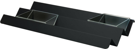 V TRAY - czarna taca ALESSI