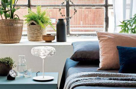 BARKLAMP - biała lampka stołowa ALESSI