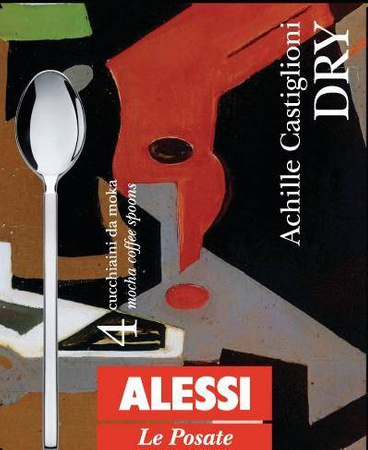 DRY - zestaw 4 łyżeczek do espresso ALESSI