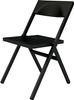 PIANA - czarne krzesło składane ALESSI