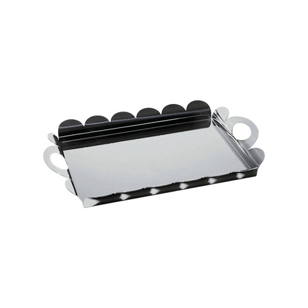 RECINTO - prostokątna taca polerowana 45x30 cm ALESSI