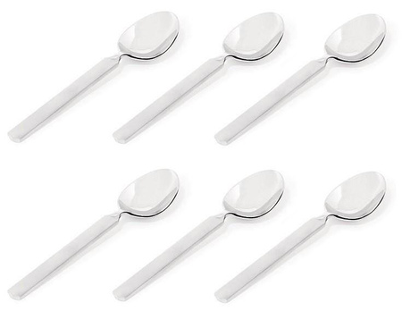 DRY - zestaw 6 łyżeczek deserowych ALESSI