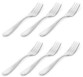 NUOVO MILANO  - zestaw 6 widelczyków deserowych ALESSI