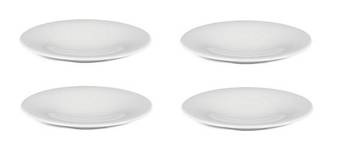 KU - zestaw spodków do filiżanek do kawy dla 4 osób ALESSI