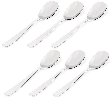 KNIFEFORKSPOON - zestaw 6 łyżek stołowych ALESSI