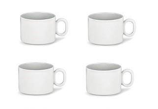 DRESSED - zestaw filiżanek do herbaty dla 4 osób ALESSI