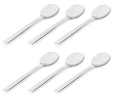 SANTIAGO - zestaw 6 łyżek stołowych ALESSI