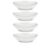 COLOMBINA - zestaw 4 białych talerzy głębokich ALESSI