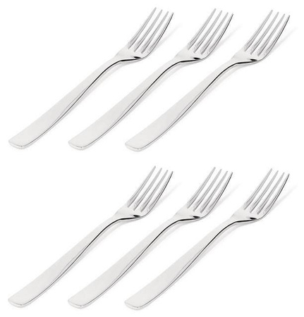 KNIFEFORKSPOON - zestaw 6 widelców stołowych ALESSI
