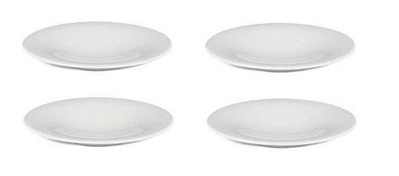 KU - zestaw spodków do filiżanek do kawy dla 4 osób ALESSI