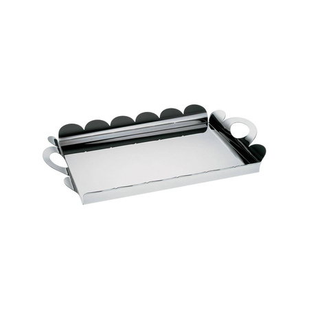 RECINTO - prostokątna taca polerowana 51,5×34,5 cm ALESSI