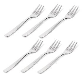 KNIFEFORKSPOON - zestaw 6 widelczyków do ciasta ALESSI