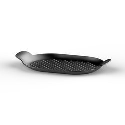 EDO - żeliwna patelnia grillowa 40cm ALESSI