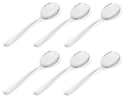 CACCIA - zestaw 6 łyżeczek do lodów ALESSI