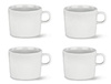 PLATEBOWLCUP - zestaw filiżanek do herbaty dla 4 osób ALESSI