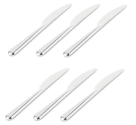 AMICI - zestaw 6 noży deserowych ALESSI