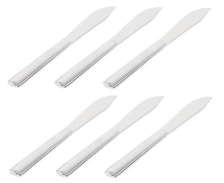 RUNDES MODELL - zestaw 6 noży do ryb ALESSI
