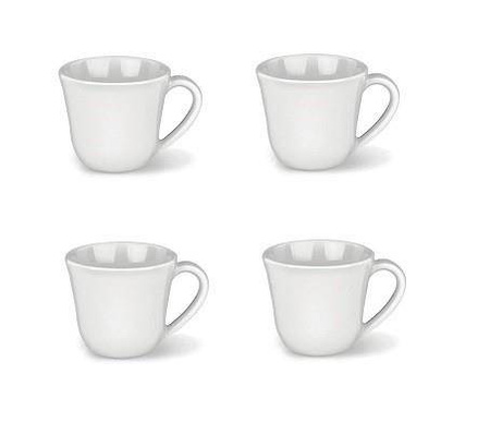 KU - zestaw filiżanek do espresso dla 4 osób ALESSI