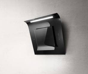 SINFONIA BL/F/80 okap naścienny - czarne szkło ELICA