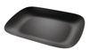 MOIRE - Czarna prostokątna taca 45x34cm ALESSI