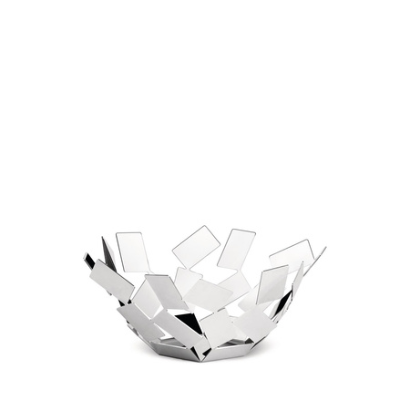 LA STANZA DELLO SCIROCCO - polerowany koszyk 27 cm ALESSI