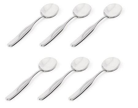 COLLO ALTO - zestaw 6 łyżeczek do kawy ALESSI