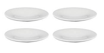 KU - zestaw spodków do filiżanek do espresso dla 4 osób ALESSI