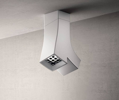 YE WH/A/66 okap wyspowy - Biały Cristalplant ELICA