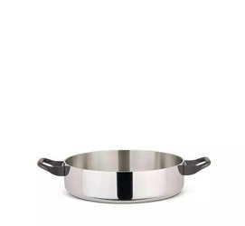 LA CINTURA DI ORIONE - niski stalowo-aluminiowy garnek  2,7l ALESSI