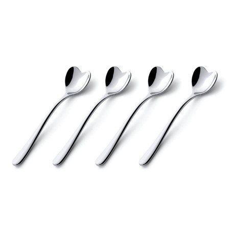 BIG LOVE - 4 łyżeczki do herbaty ALESSI