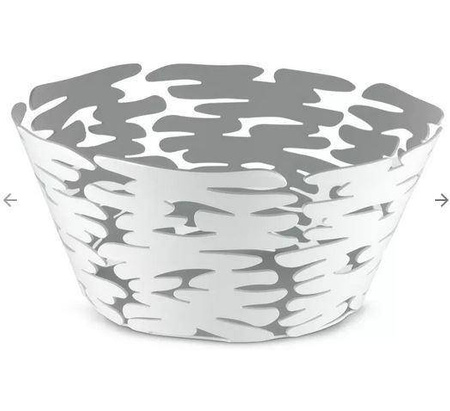 BARKET - biały kosz 21cm ALESSI