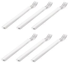 RUNDES MODELL - zestaw 6 widelców deserowych ALESSI