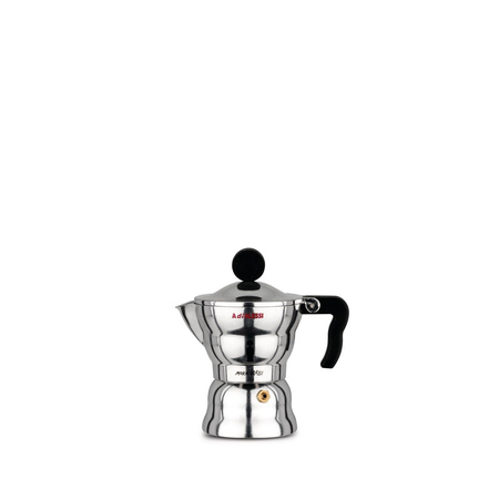 MOKA ALESSI - ciśnieniowy zaparzacz do espresso na 3 filiżanki 150ml ALESSI