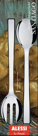 SANTIAGO - sztućce do sałaty ALESSI