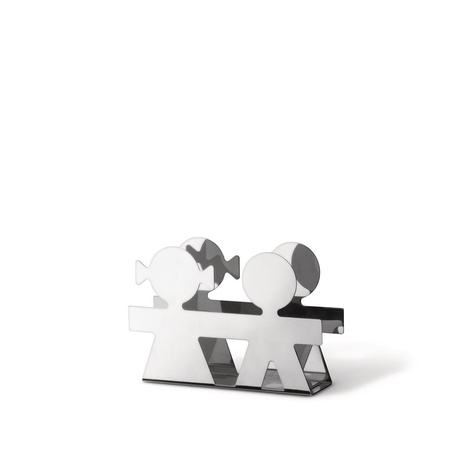 GIROTONDO - polerowany stojak na koperty ALESSI