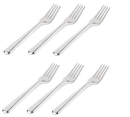 AMICI - zestaw 6 widelczyków deserowych ALESSI