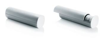 BIRILLO - pojemnik na waciki, biały ALESSI