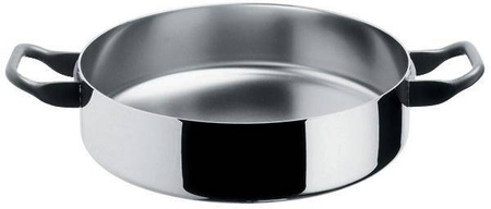 LA CINTURA DI ORIONE - niski stalowo-aluminiowy garnek 3,7l ALESSI