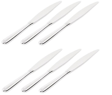 CACCIA - zestaw 6 noży stołowych ALESSI