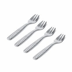 COLOMBINA FISH - zestaw 4 widelców do ostryg ALESSI