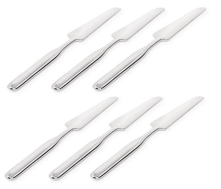 COLLO ALTO - zestaw 6 noży stołowych ALESSI