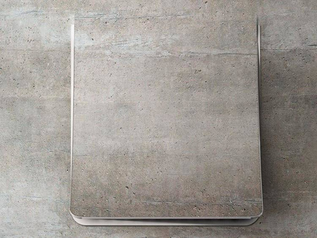 NUAGE PAINTABLE/F/75 okap naścienny ze stali nierdzewnej do pomalowania ELICA