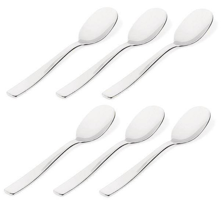 KNIFEFORKSPOON - zestaw 6 łyżeczek deserowych ALESSI