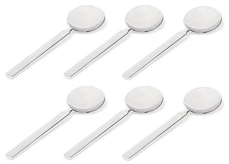 DRY - zestaw 6 łyżek do zupy ALESSI